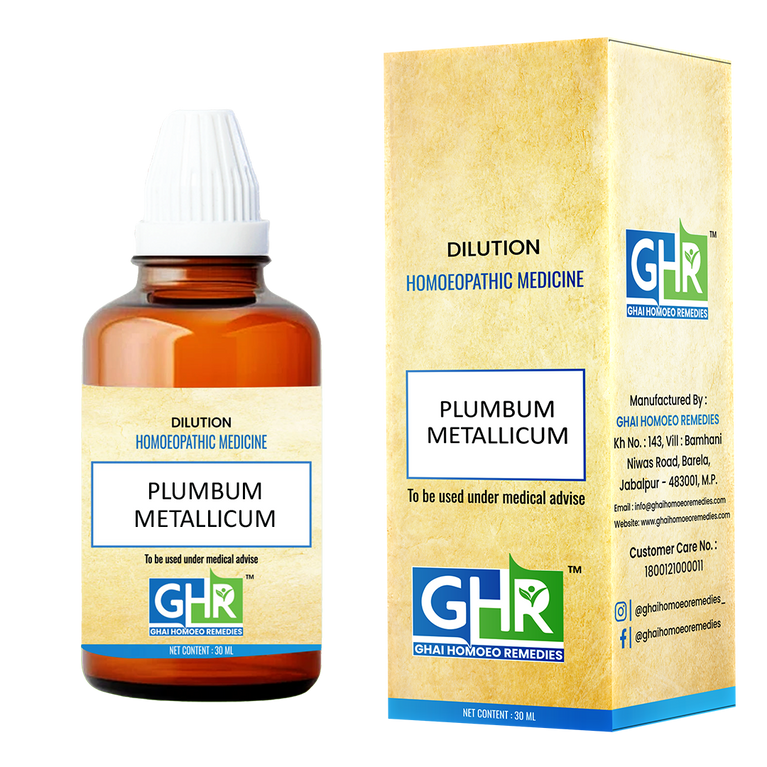 Plumbum Metallicum Dilution