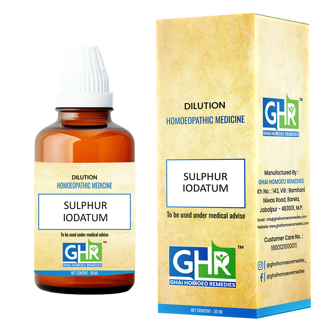 Sulphur Iodatum Dilution