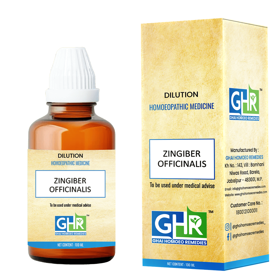 Zingiber Officinalis Dilution